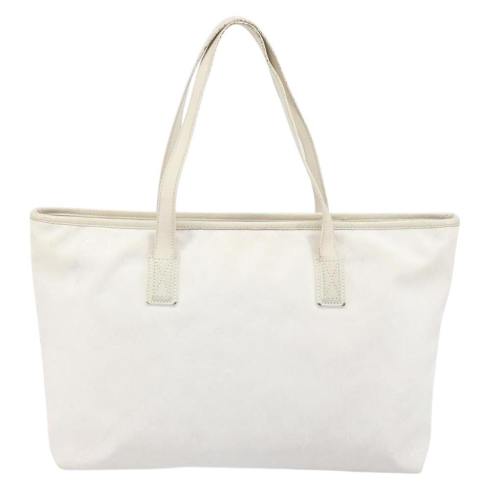 Gucci GG Imprime Coated Canvas Tote Bag White